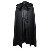 Game of Thrones Jon Snow Night's Watch Black Coat Suit Costume - ACcosplay